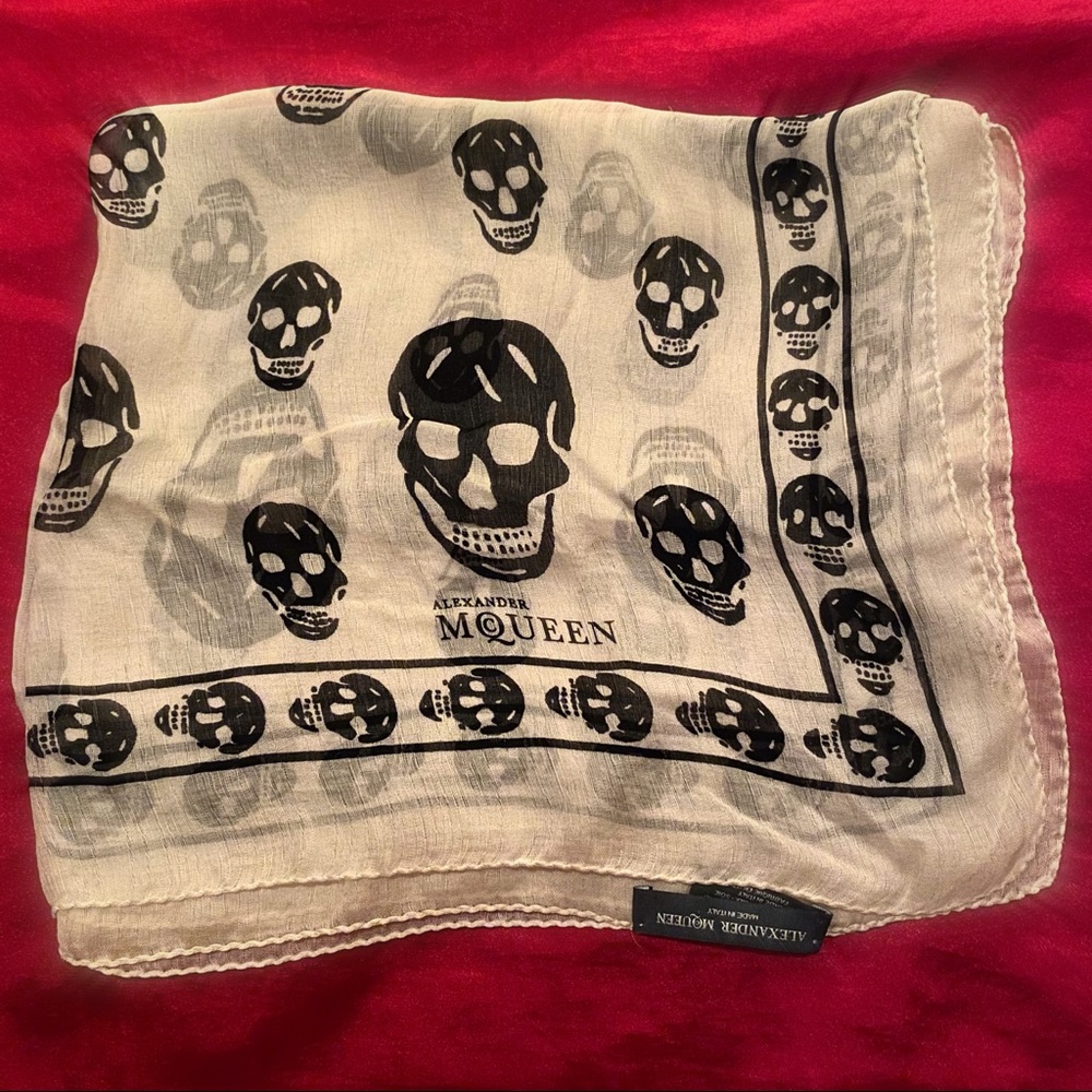 💀 Alexander McQueen scarf 💀